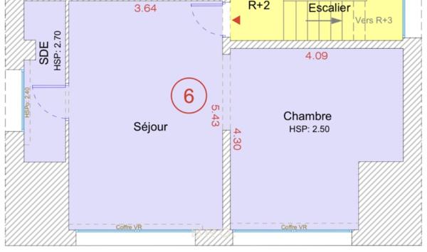 APPARTEMENT T2 DE 40 M² À RÉNOVER – À 1,5 KM DU PORT DE VANNES – SECTEUR GARE / HÔPITAL