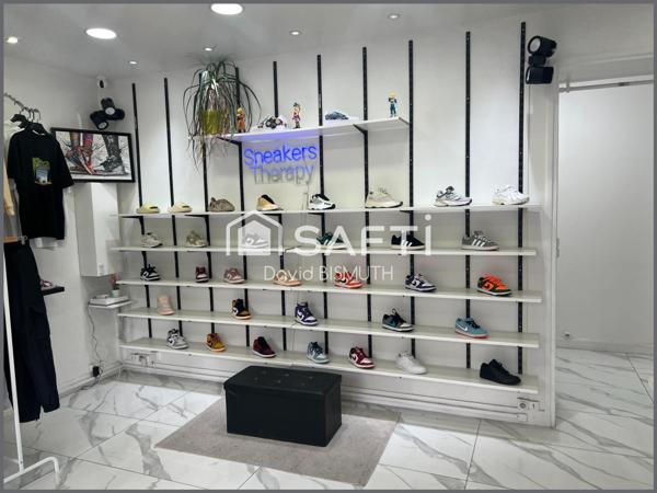 Cession de droit au bail ASNIERES SUR SEINE local commercial de 32 m2 avec une vitrine de 5 mètres