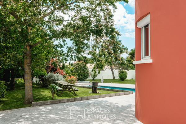 Villa familiale aux couleurs méditerranéennes