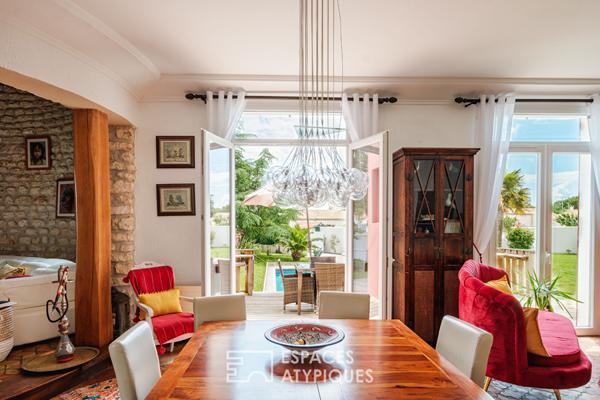 Villa familiale aux couleurs méditerranéennes