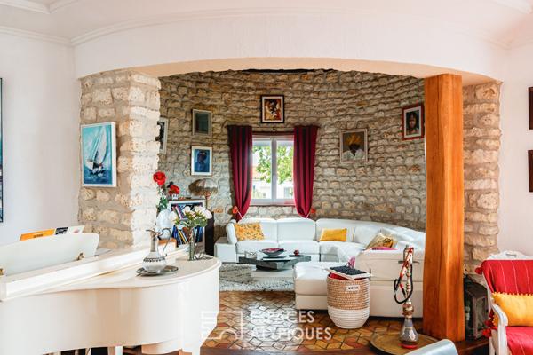 Villa familiale aux couleurs méditerranéennes