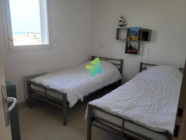 Appartement T3 Terrasse dans les Bas de Saint Pierre la Mer