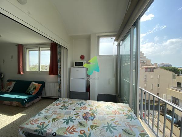 Grand Studio 4 personnes avec loggia