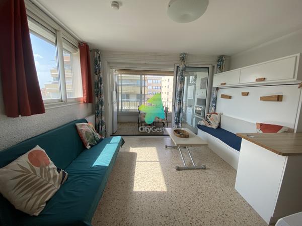 Grand Studio 4 personnes avec loggia
