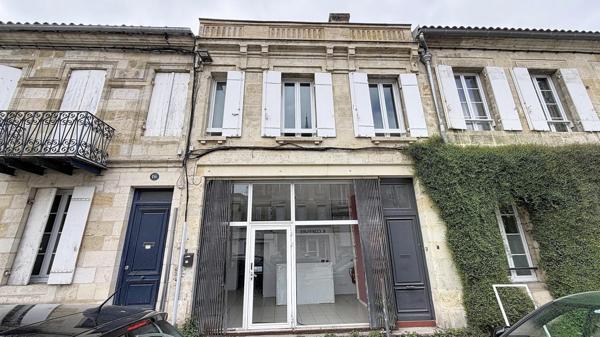 IMMEUBLE MIXTE / LOCAL COMMERCIAL + HABITATION – LIBOURNE CENTRE