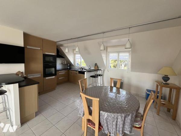 SAINT-QUAY-PORTRIEUX - Appartement VUE MER - La mer et les commerces à pied