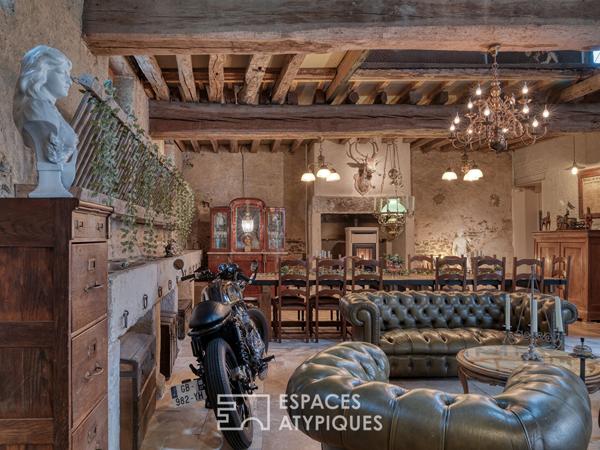 Maison de village avec cour intérieure