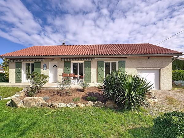 Maison Saint Jean De Niost 4 pièce(s) 100m2, 3 chambres, garage, terrain 1500m2