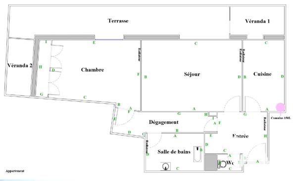 Appartement à vendre 2 pièces 51,71 m² Nice