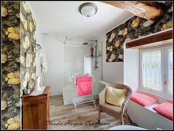 Maison à vendre 8 pièces AIRVAULT (79) - terrain 2769 m² - 5 ch - mare -288 m² habitable