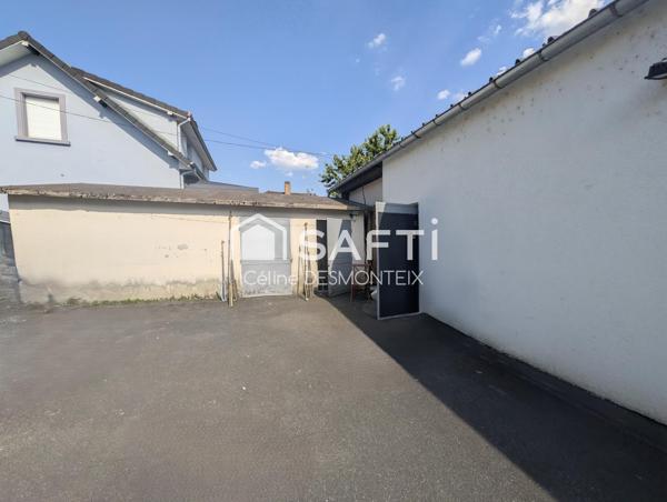Local de stockage et maison de gardiennage