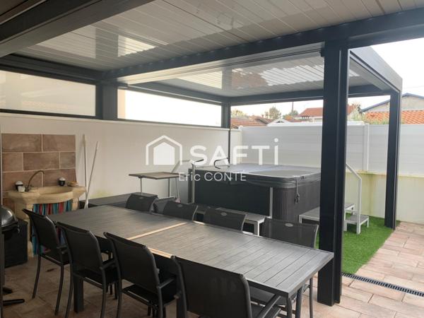 Maison typique d’Arcachon -Quartier de l’Aiguillon