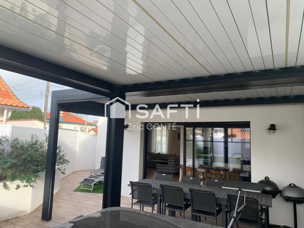 Maison typique d’Arcachon -Quartier de l’Aiguillon