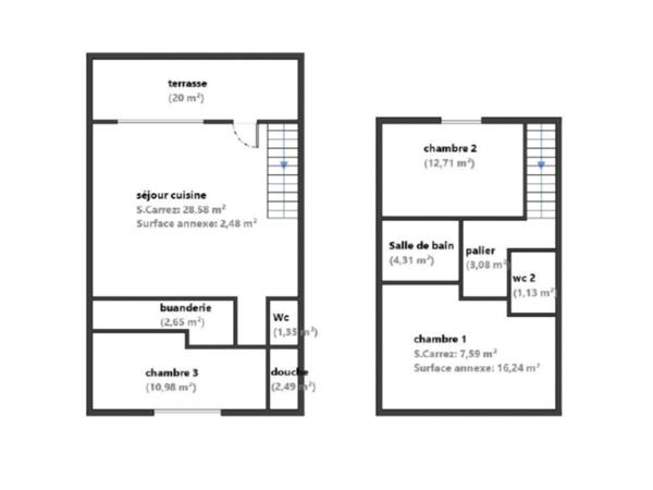 Appartement 4 pièces - 94 m²