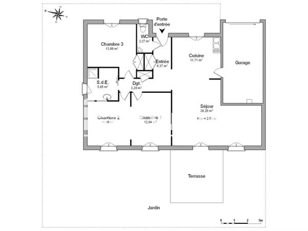Location Maison 4 pièces 95.09 m² - 66 RUE DE ROMAGNE Niort 79000