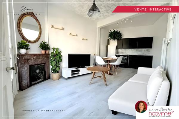 Quartier Perverie, T2 40 m2 avec grenier