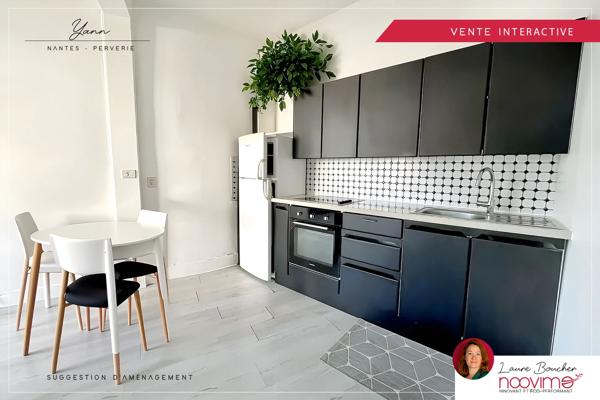 Quartier Perverie, T2 40 m2 avec grenier