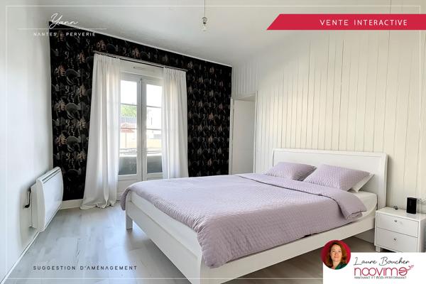 Quartier Perverie, T2 40 m2 avec grenier