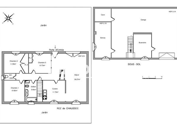 Location Maison 4 pièces 90.9 m² - 6 RUE DE LA PENINGUETTE Migne Auxances 86440