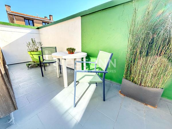 NOUVEAUTÉ NESTENN ROYAN - Maison 2 chambres + grand garage- rue calme en Centre-ville, en très bon état