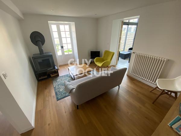 À louer ? Appartement meublé de charme à Binic, à deux pas du port -68 m2