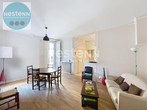 COUP DE COEUR !!  T3  de 64 m²  -  À deux pas du centre-ville, quartier St Nicolas !