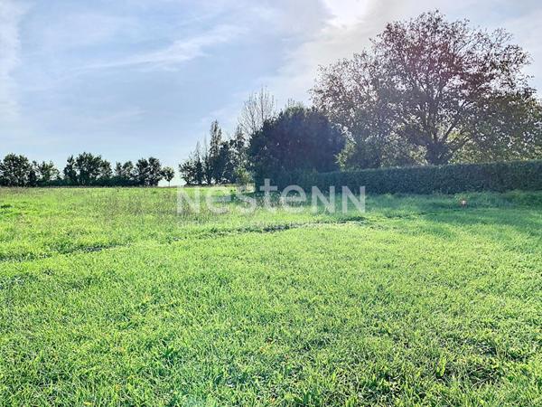 À VENDRE Terrain constructible de 1 342 m² à Saint-Étienne-de-Brillouet entre Sainte-Hermine et Fontenay-le-Comte.