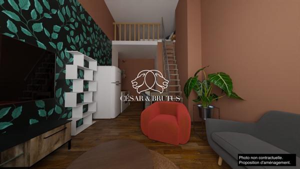 Lyon 2e – Studio – 34m² – À rénover