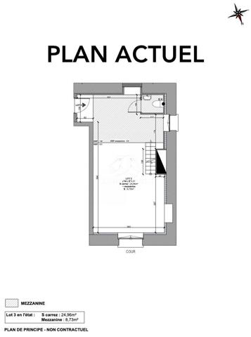 Lyon 2e – Studio – 34m² – À rénover