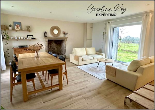 Gétigné (44190) GETIGNE - Village maison 3 ch et un bureau avec jardin de 2514 m²