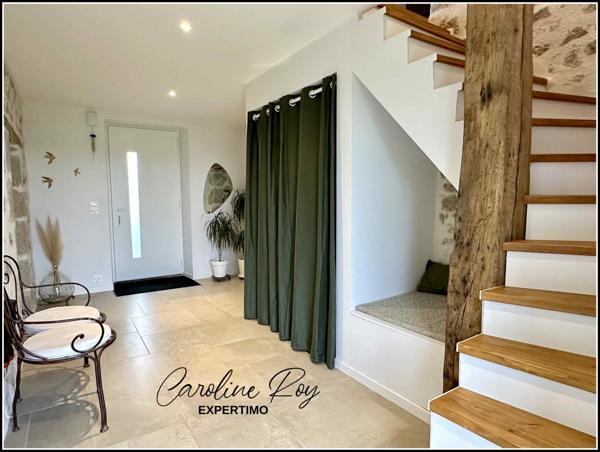 Gétigné (44190) GETIGNE - Village maison 3 ch et un bureau avec jardin de 2514 m²