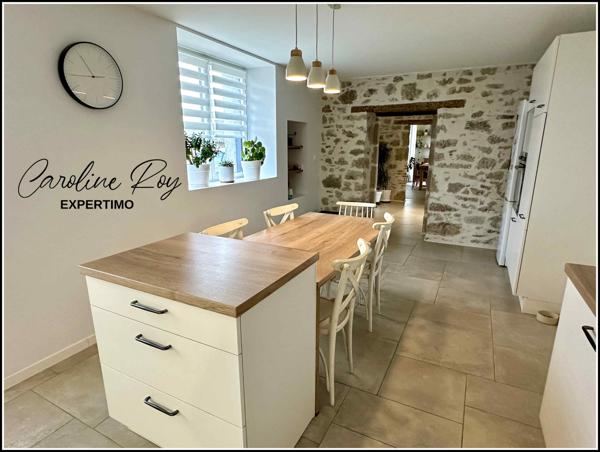 Gétigné (44190) GETIGNE - Village maison 3 ch et un bureau avec jardin de 2514 m²