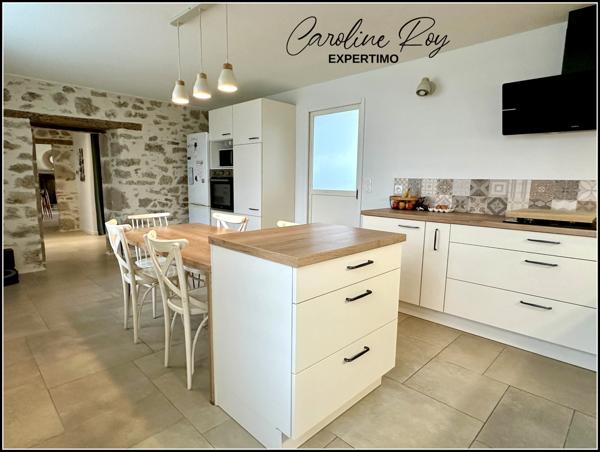 Gétigné (44190) GETIGNE - Village maison 3 ch et un bureau avec jardin de 2514 m²