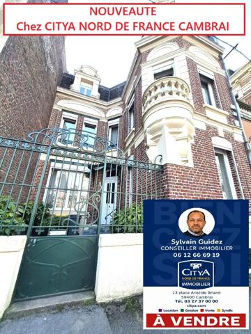 Maison à vendre 10 pièces 223m² Cambrai (59400)