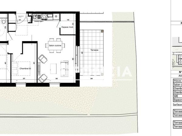 Location Appartement 3 pièces 64.45 m² - RESIDENCE LE JARDIN DU CEDRE Poitiers 86000