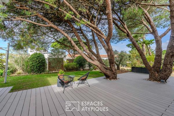 Maison contemporaine au bord des plages de Préfailles