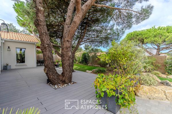 Maison contemporaine au bord des plages de Préfailles