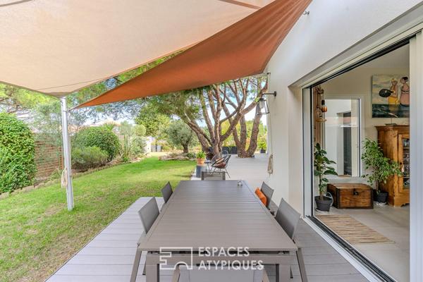 Maison contemporaine au bord des plages de Préfailles