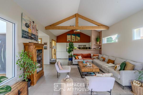 Maison contemporaine au bord des plages de Préfailles