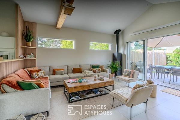Maison contemporaine au bord des plages de Préfailles