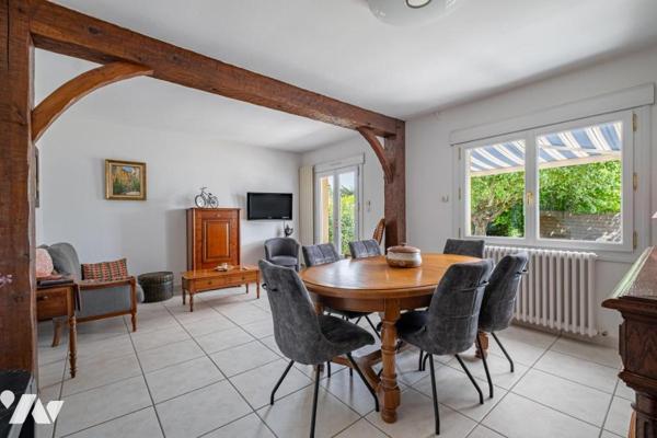 PORNIC Centre- maison 115m²- 4 chambres- jardin- garage 127m²