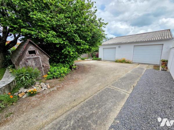 PORNIC Centre- maison 115m²- 4 chambres- jardin- garage 127m²