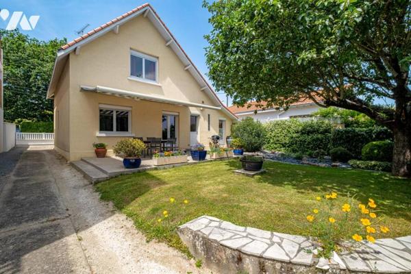 PORNIC Centre- maison 115m²- 4 chambres- jardin- garage 127m²