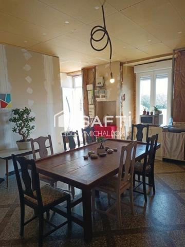 Maison de caractère à rénover – 120 m² habitables sur 3 500 m² de terrain – 44660 ROUGE