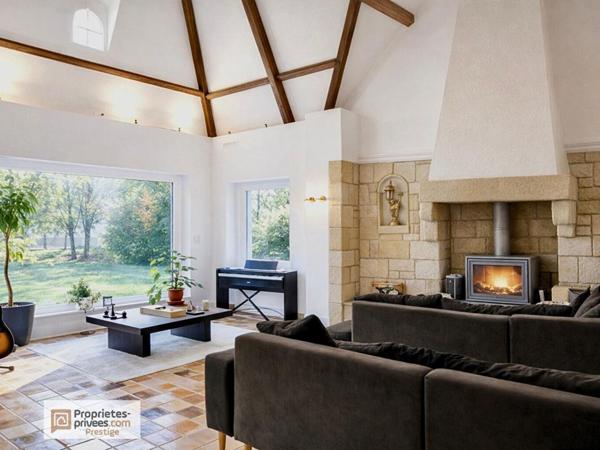 EXCLUSIVITÉ ! Domaine avec propriété en pierres et étang / point d'eau | Proche Quimper