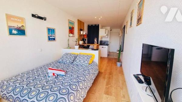 A vendre sur Perros-Guirec, appartement vue mer, situé dans une résidence calme, sécurisée et b...
