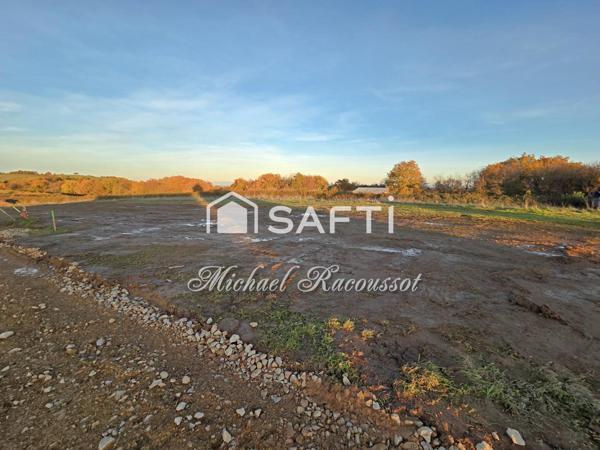 À VENDRE – Terrain constructible à Saint-Martin-d’Auxy