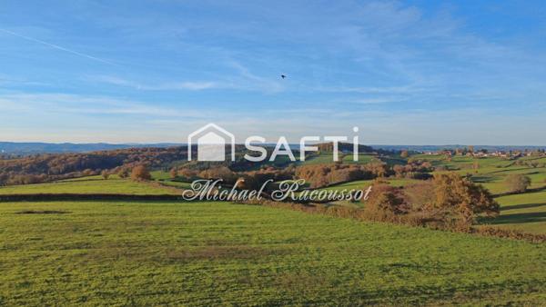 À VENDRE – Terrain constructible à Saint-Martin-d’Auxy