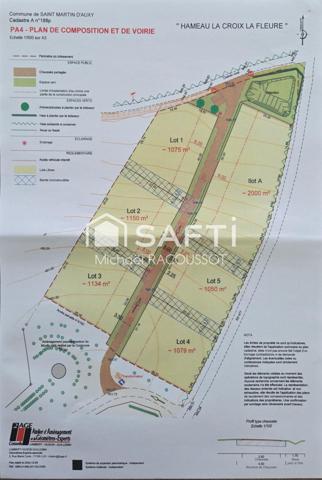 À VENDRE – Terrain constructible à Saint-Martin-d’Auxy