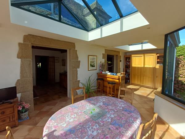 Locquirec (29241) Locquirec en impasse plage à pied, belle maison 3 chambres sur 1200 m2 de terrain.